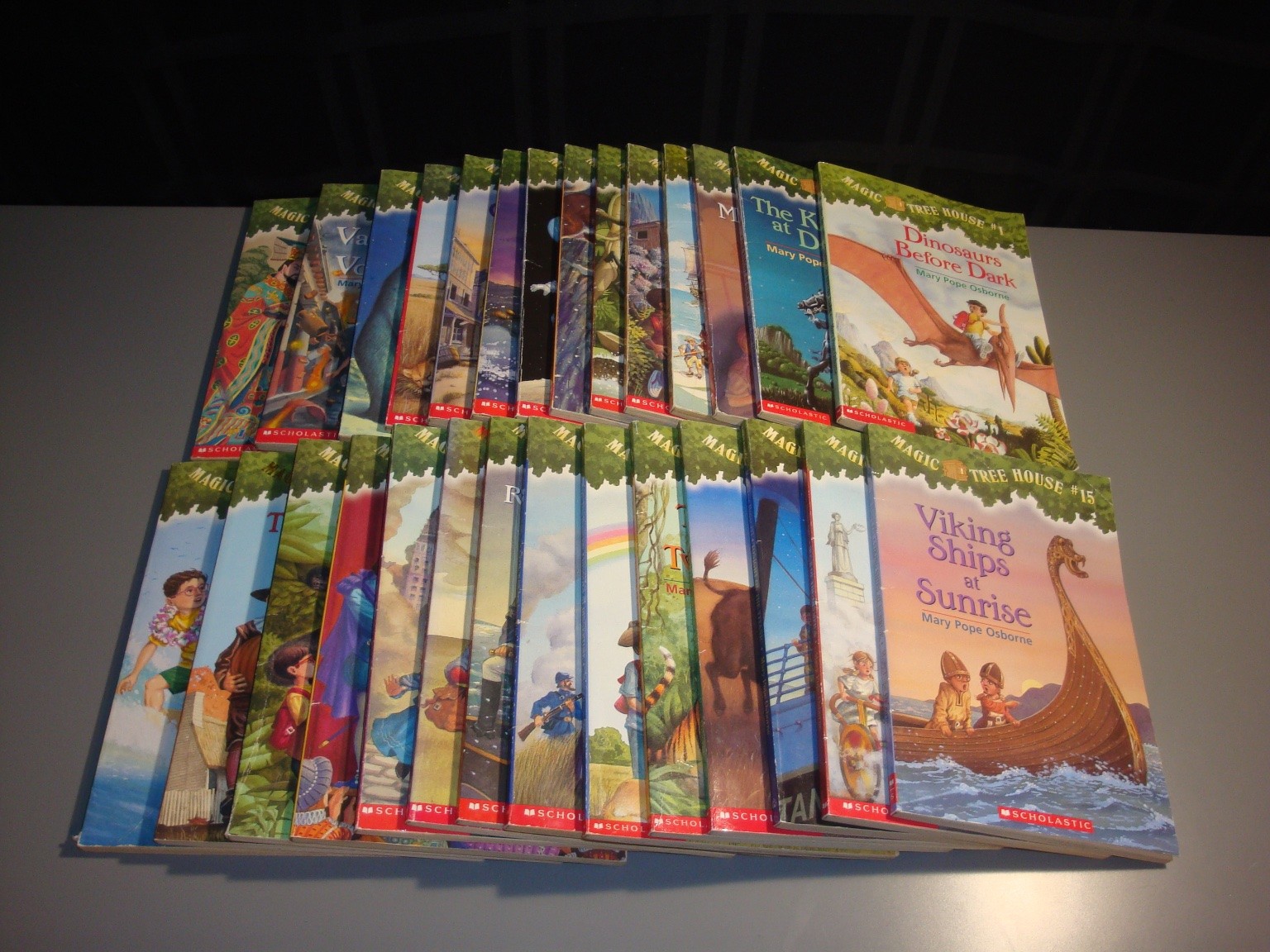 Magic Tree House Series 1-28 BooK Lot Mary Pope Osborne Homeschool Teacher Kids