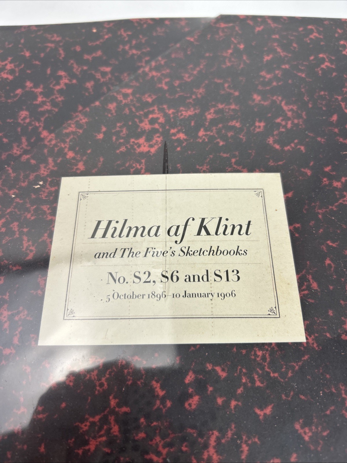 Hilma af Klint: The Fives Sketchbooks, Nos. S2, S6 and S13: From 5 October 1896