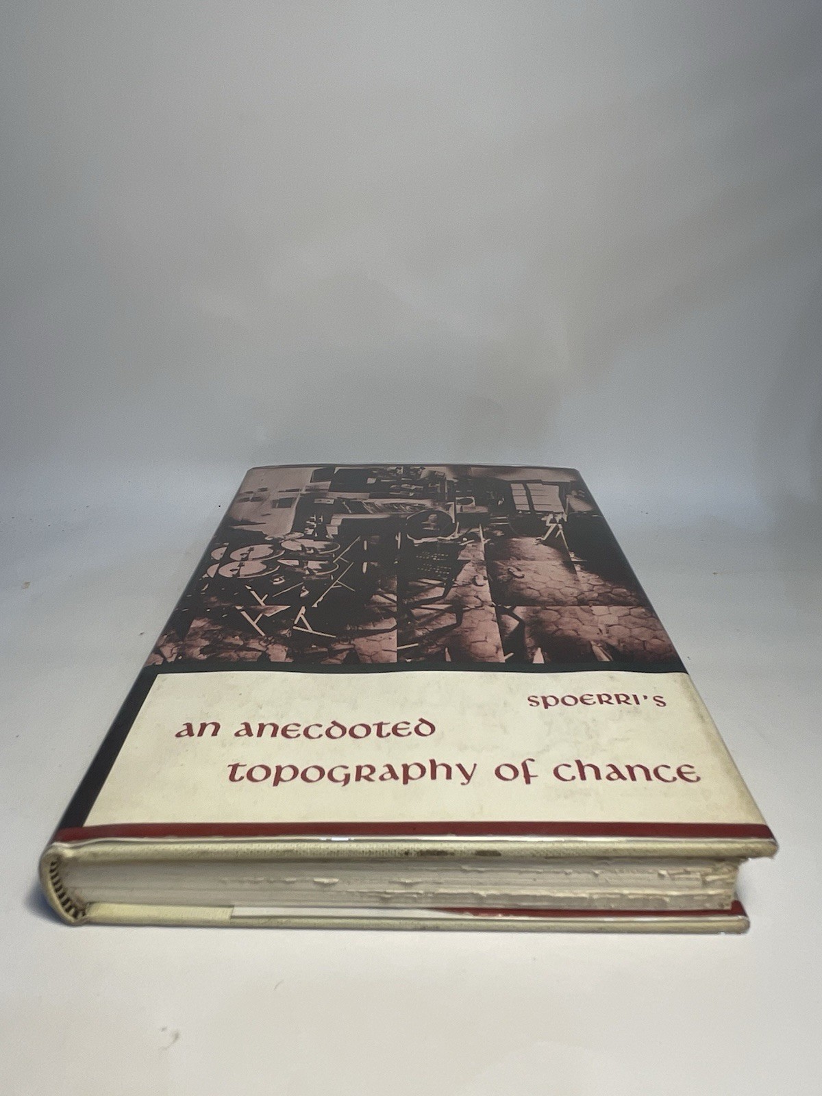 (1st US) Daniel Spoerri: An Annotated Topography Of Chance. 1966 HC/DJ. Fluxus.