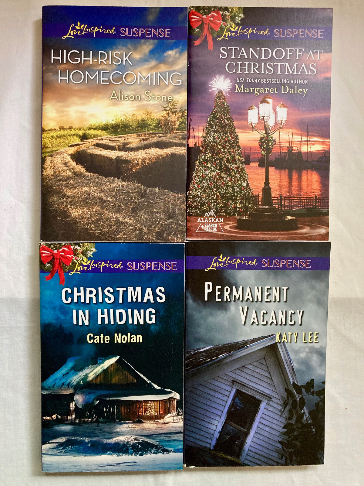 Love Inspired Suspense Books Lot (18 Books) (2015) Like NEW – FREE SHIPPING