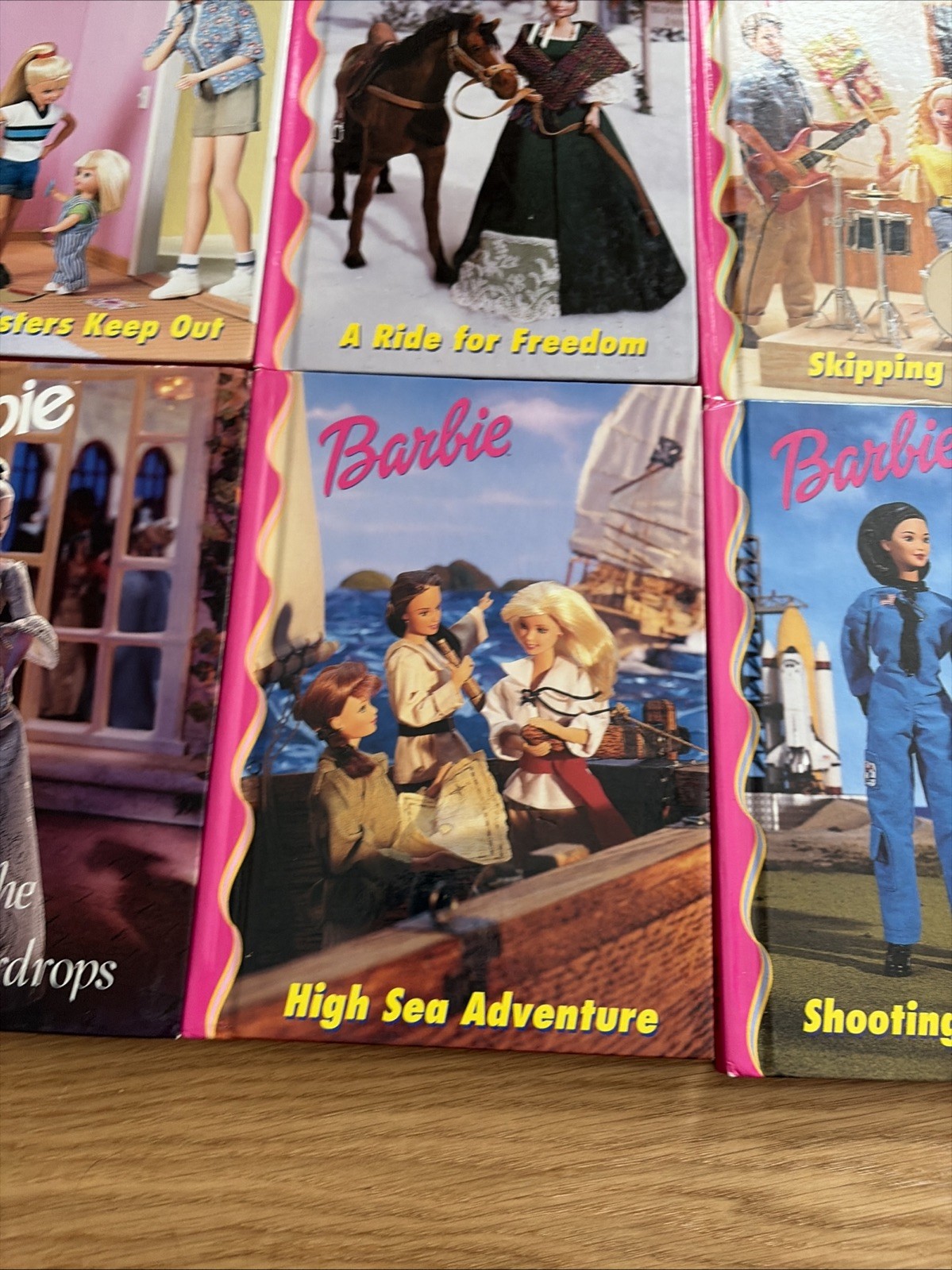 Barbie & Friends Barbie Core Grolier Books Club 1990’s Hardcover Book Lot Of 10