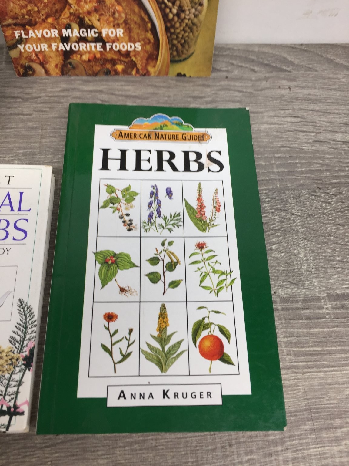 Herbs & Herbal Book lot Gardens Growing Drying Using Herbs Gardening Cookbook