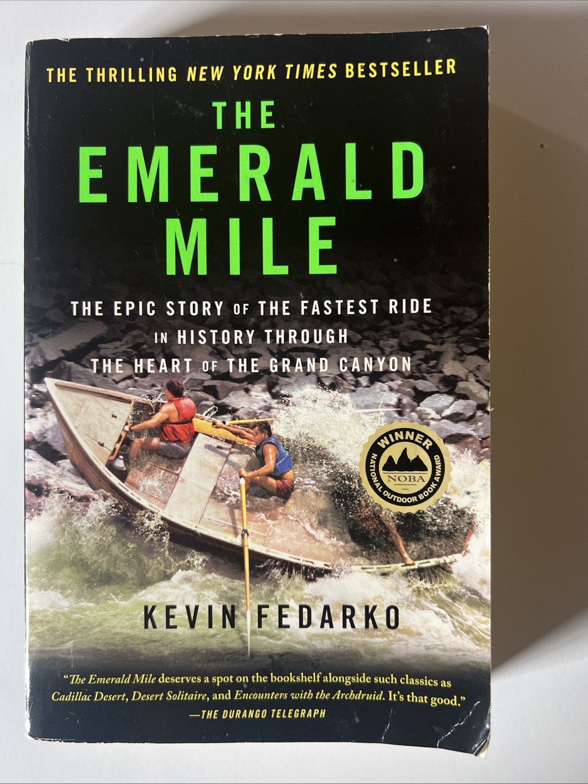 Emerald Mile : Story of the Fastest Ride in History Through the Grand Canyon