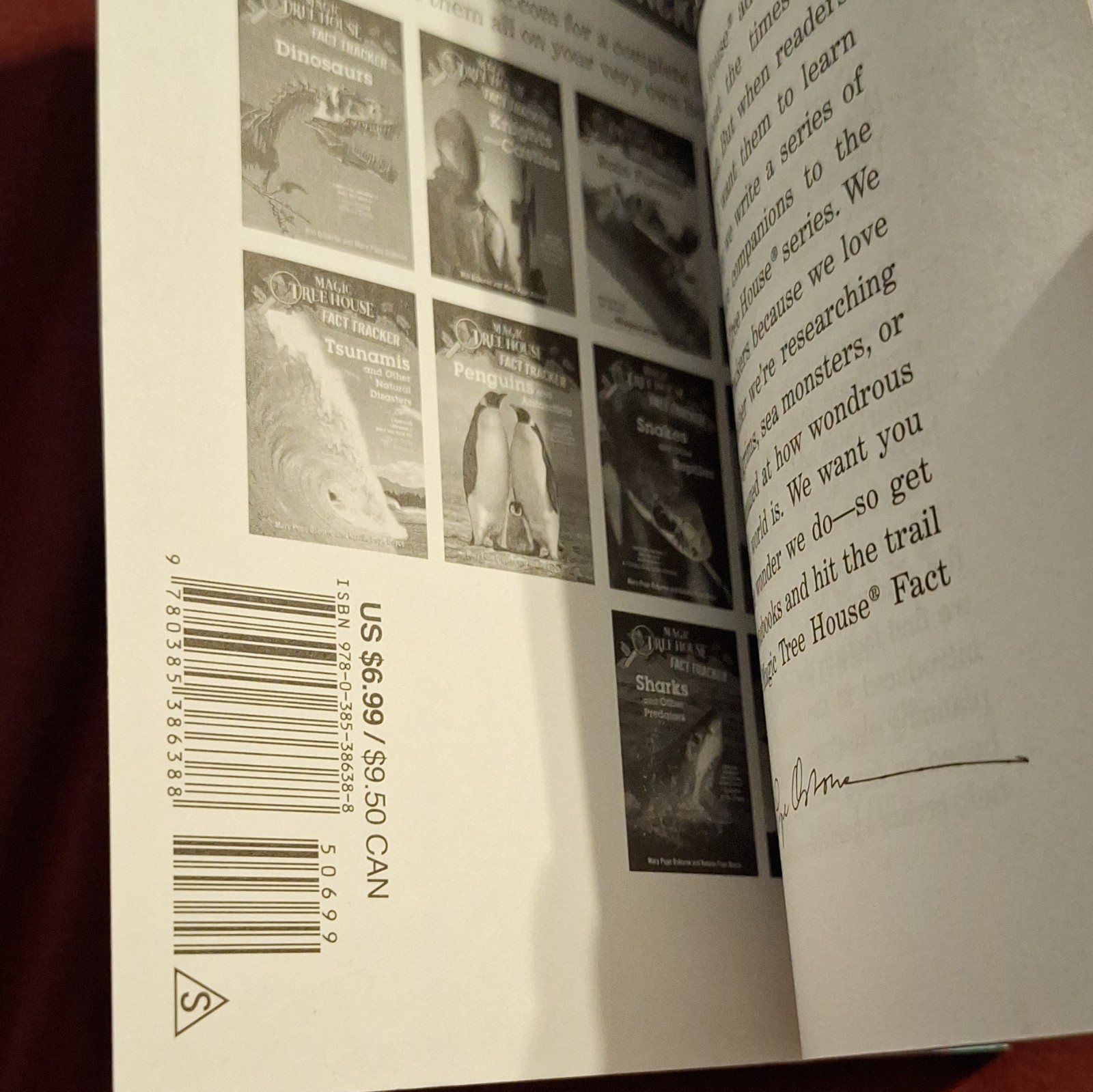 Magic Tree House Fact Tracker Vikings Mary Osborne Natalie Pope Boyce PB 2015