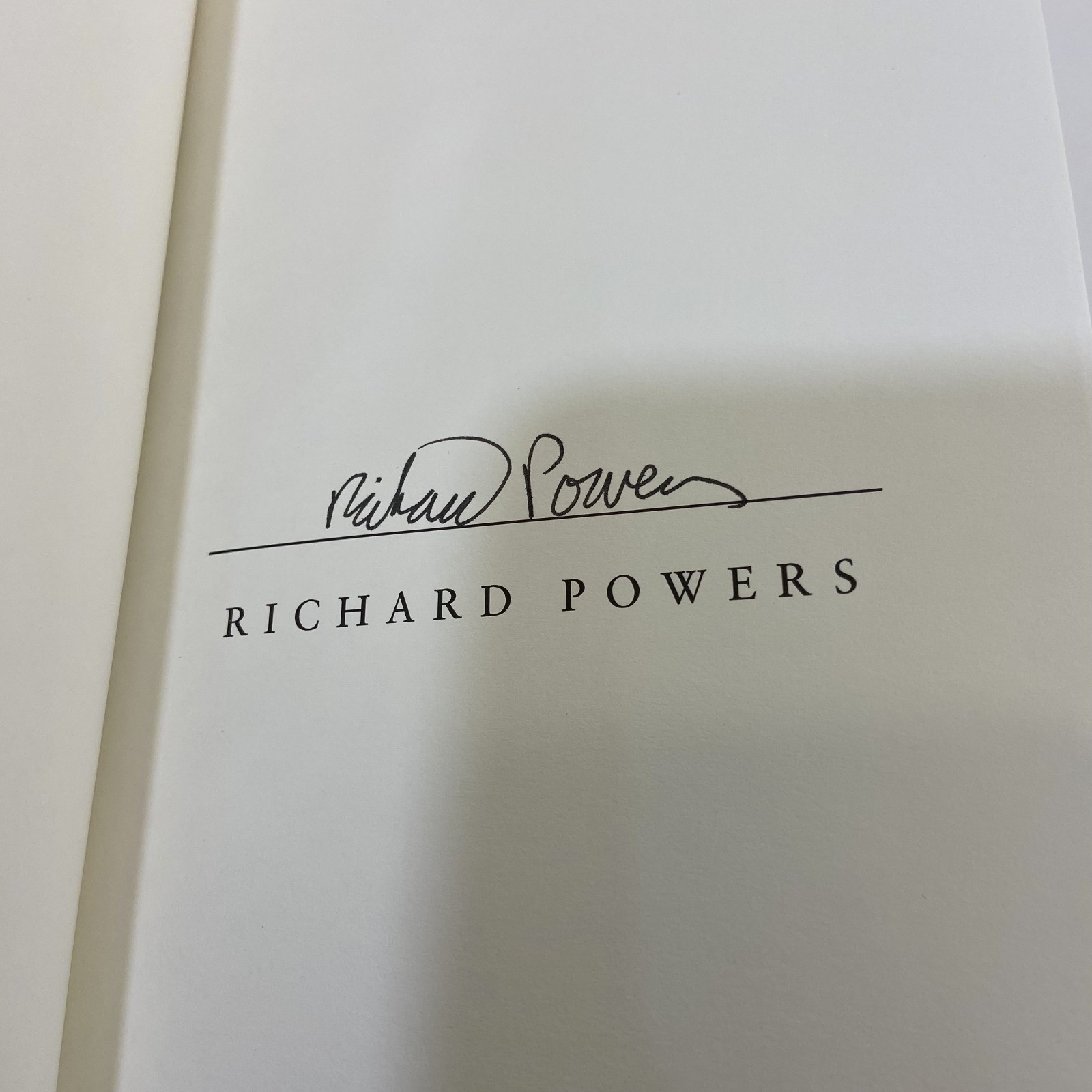 Playground A Novel Signed by Richard Powers 1st Edition 2024 HCDJ Norton & Co