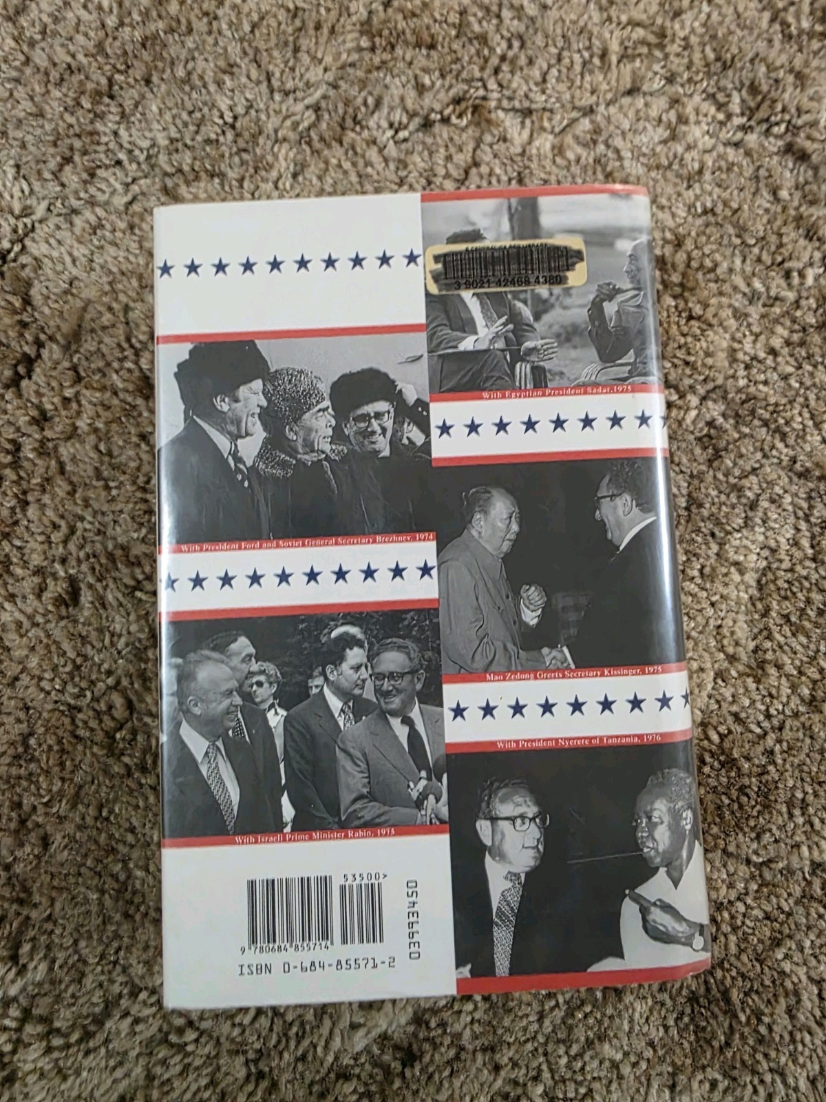 Henry Kissinger YEARS OF RENEWAL Hardcover Book Memoirs