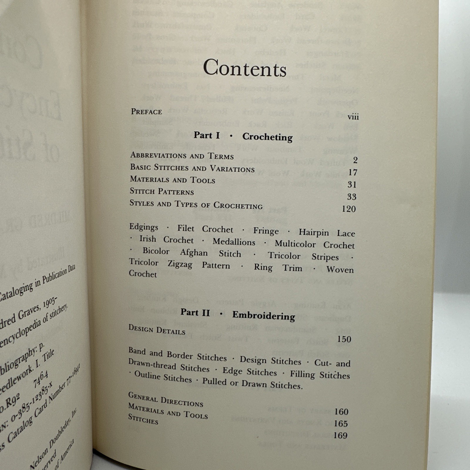 The Complete Encyclopedia of Stitchery Mildred Graves Ryan Hardcover Needlepoint