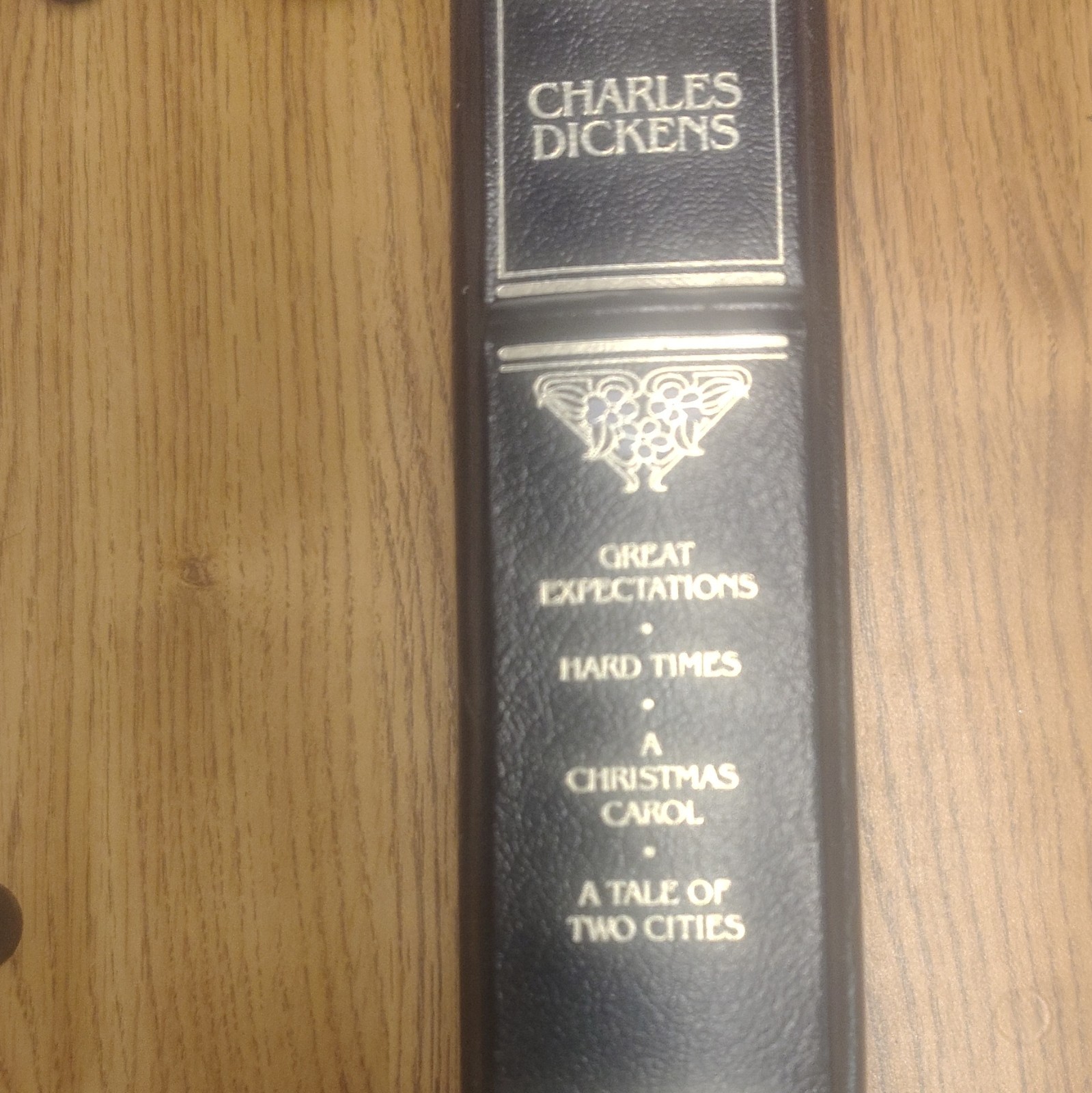 The Works of Charles Dickens Leather Bound Hardcover: