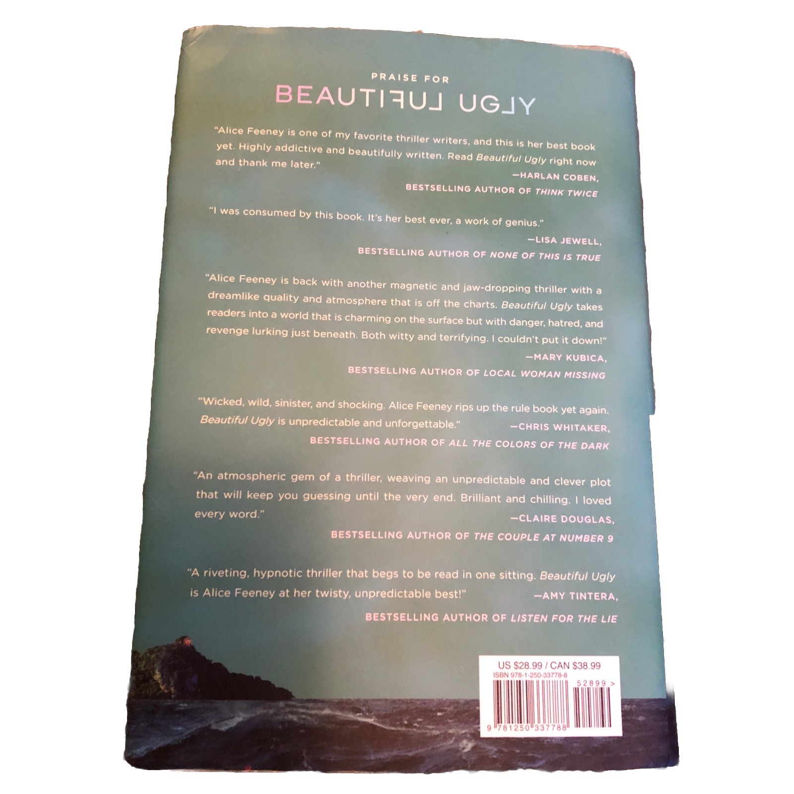 Beautiful Ugly : A Novel Hardcover Alice Feeney 2025 Mystery