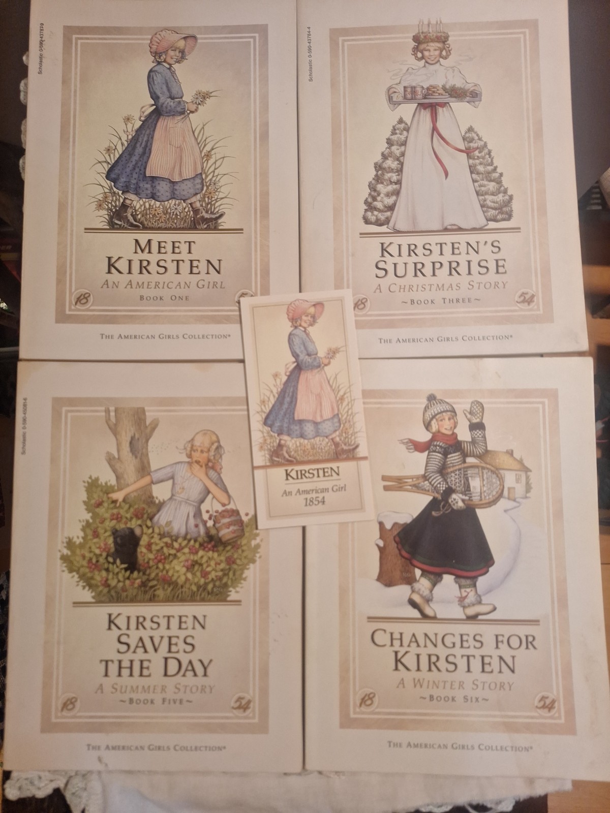 The American Girls Collection Book Lot Kirsten