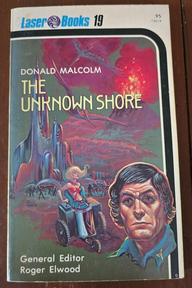 Laser Books #19: The Unknown Shore, by Donald Malcolm – Laser PBK 1976