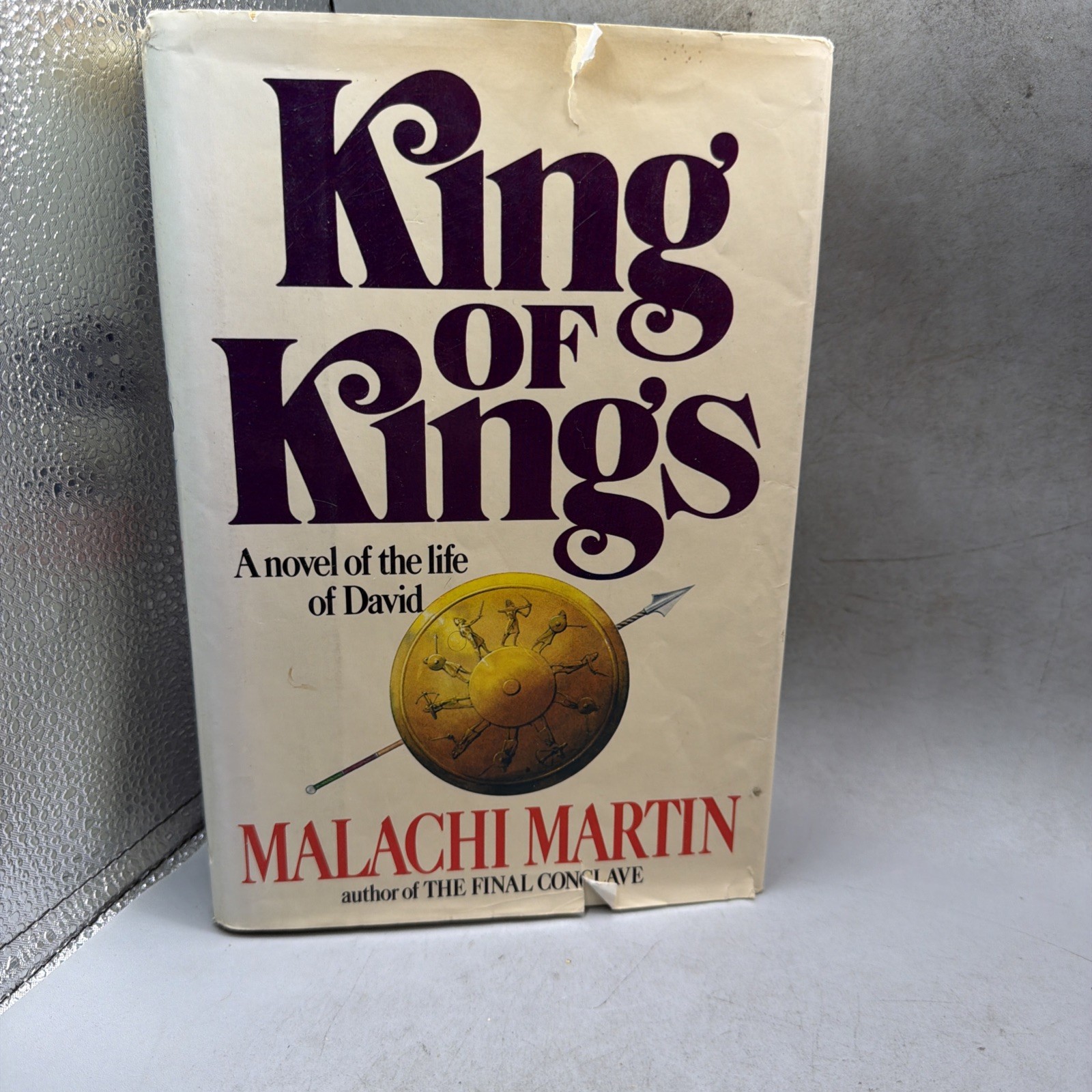 Malachi Martin King of Kings A novel of the Life OfDavid HC DJ 1st Ed Signed