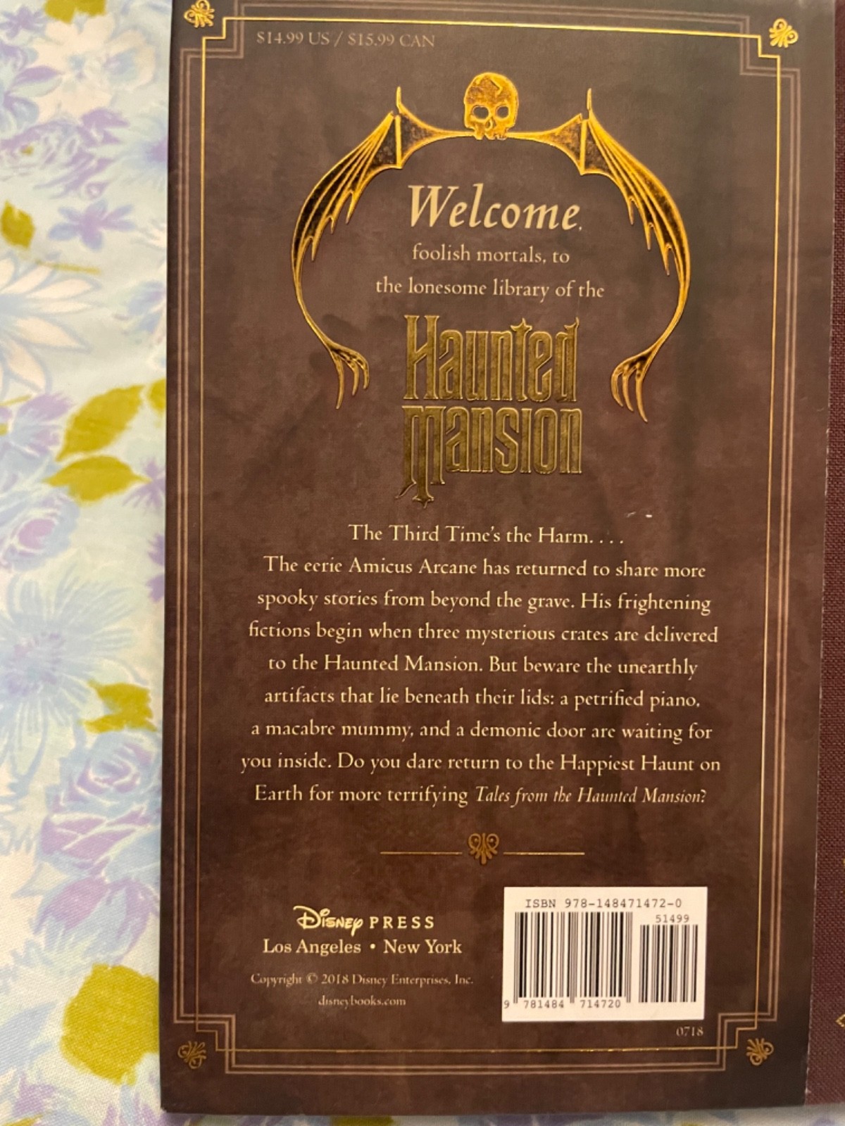 BOOK Tales from the Haunted Mansion Vol 3 GRIM GRINNING GHOST Hc Amicus Arcane