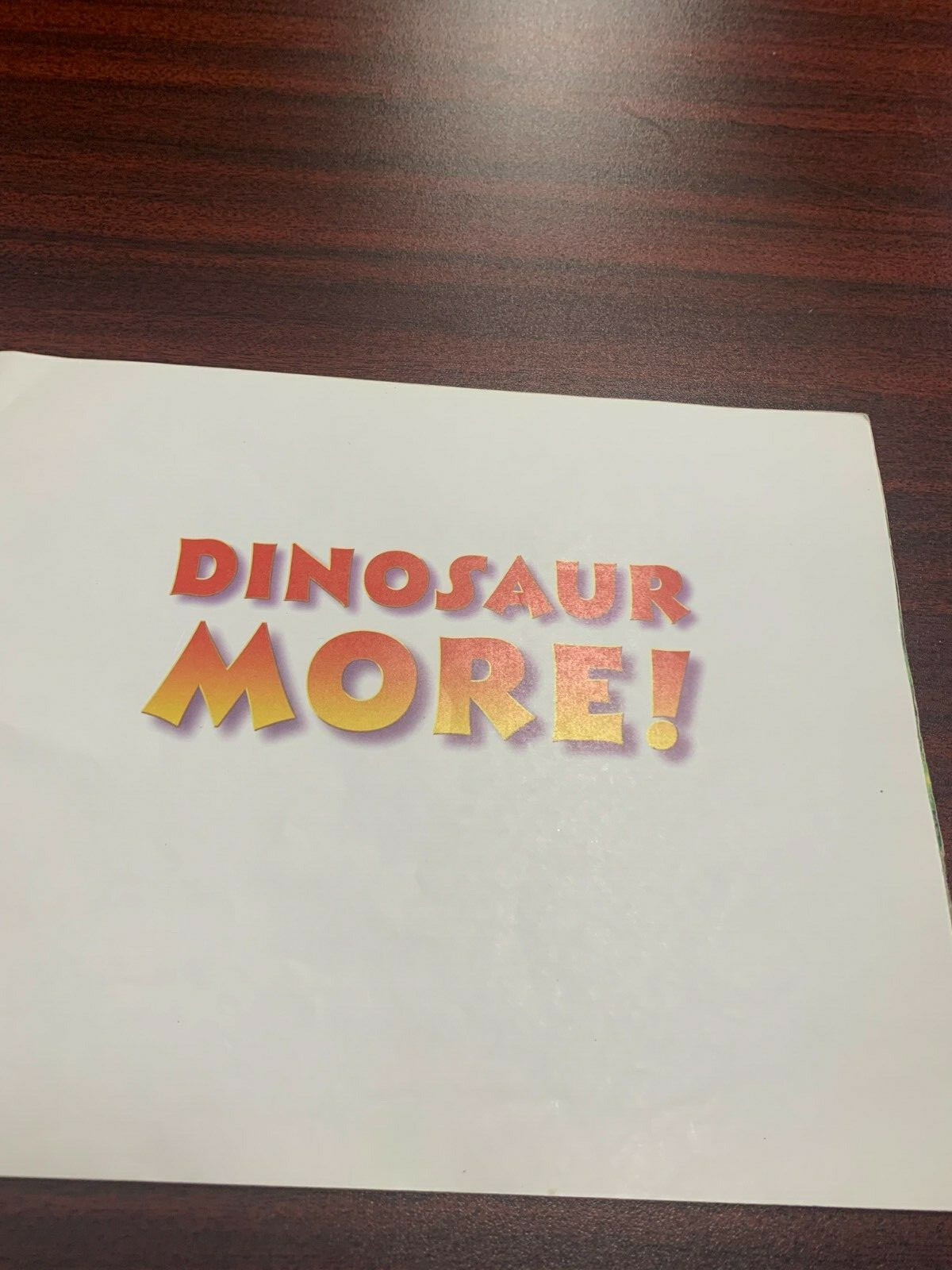 Dinosaur More!: A First Book of Dinosaur Facts by Henrietta Stickland GOOD