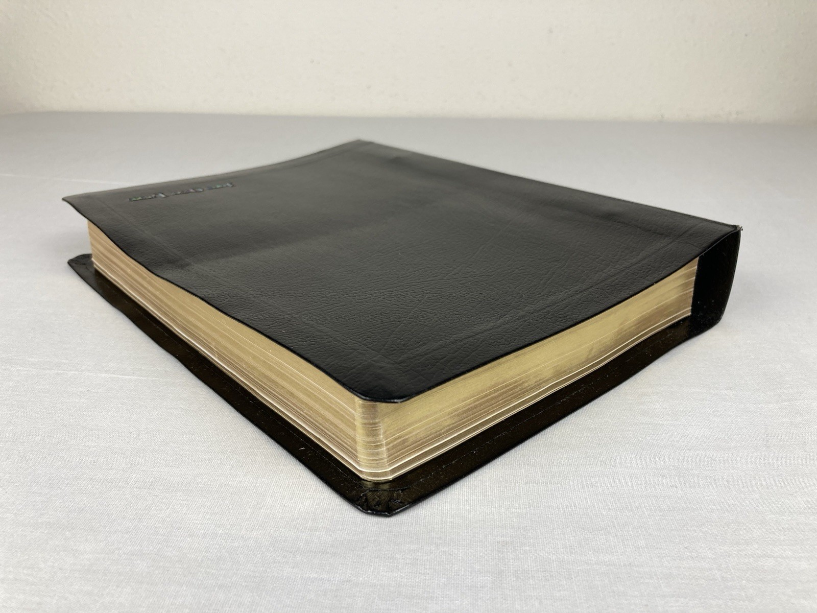 WORLD PUBLISHERS LOOSE LEAF KJV HOLY BIBLE CENTER COLUMN BONDED LEATHER RARE HTF
