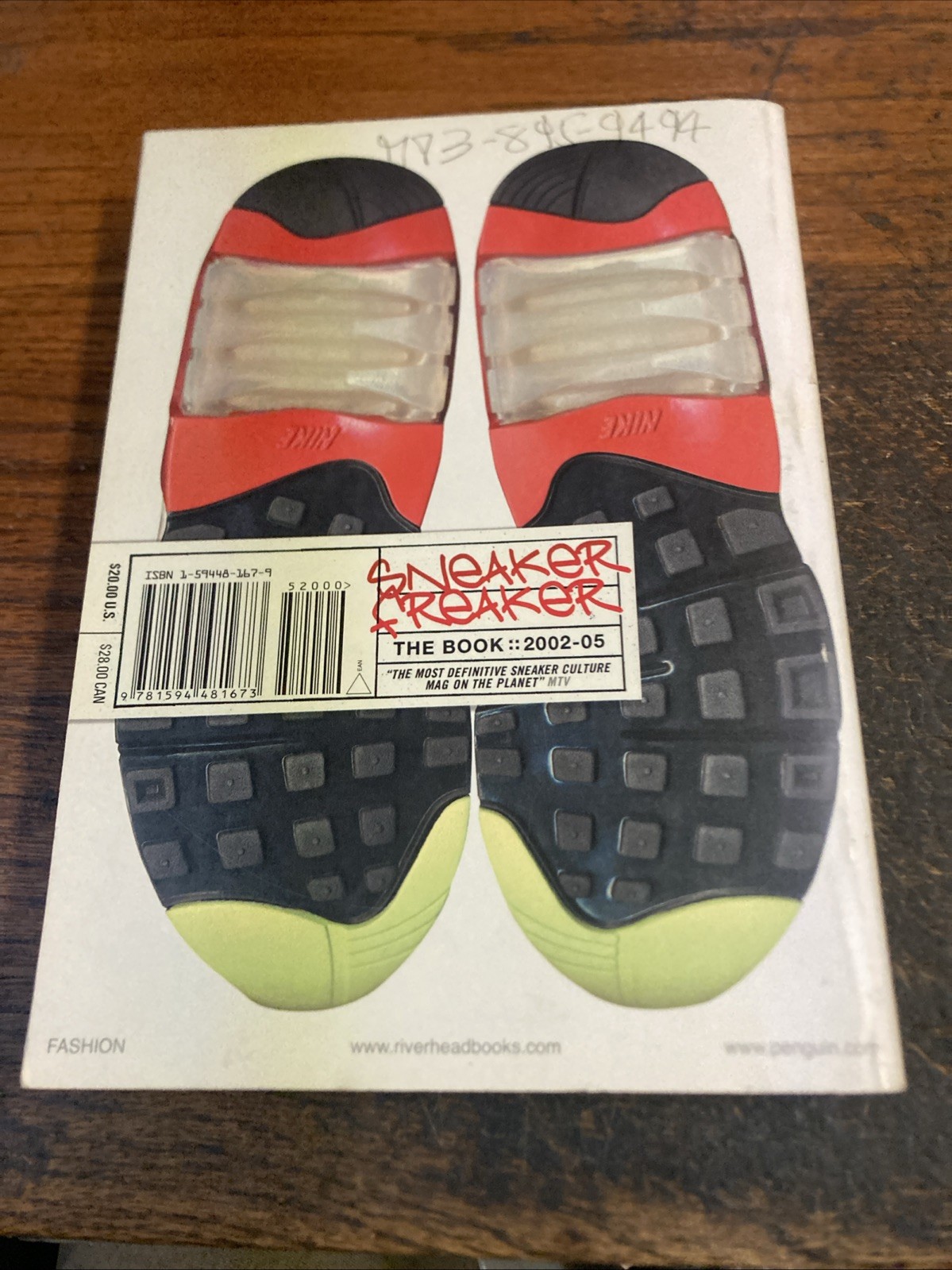 Sneaker Freaker – Paperback By Wood, Simon – Australian Sneaker Life Magazine