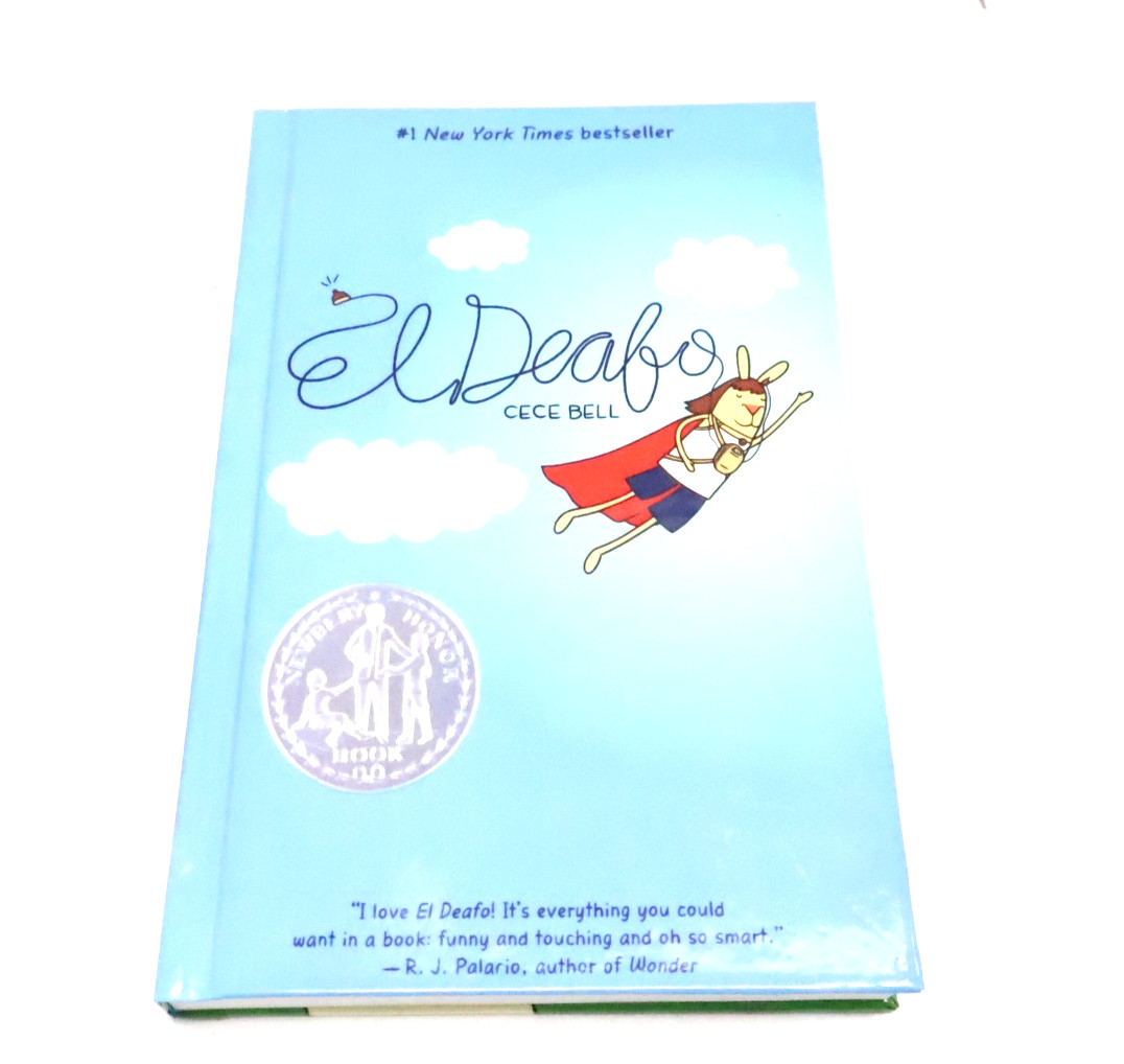El Deafo by Cece Bell Hardcover Graphic Novel Newbery Honor Book NEW
