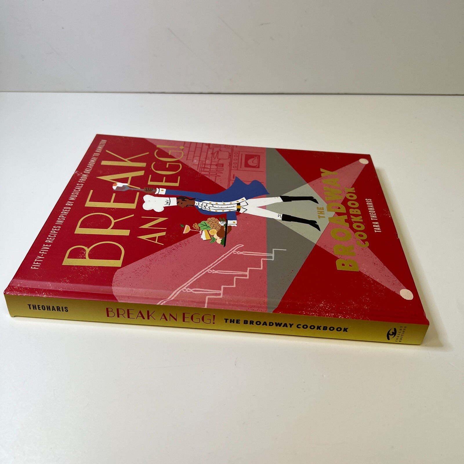 Break an Egg!: The Broadway Cookbook by Tara Theoharis Cooking Food Theater