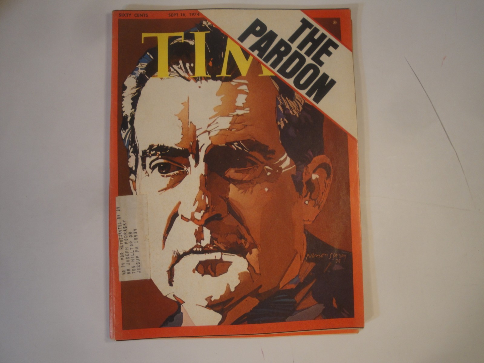 TIME MAGAZINE NIXON LOT/10 ISSUES 1968-1977 ERA