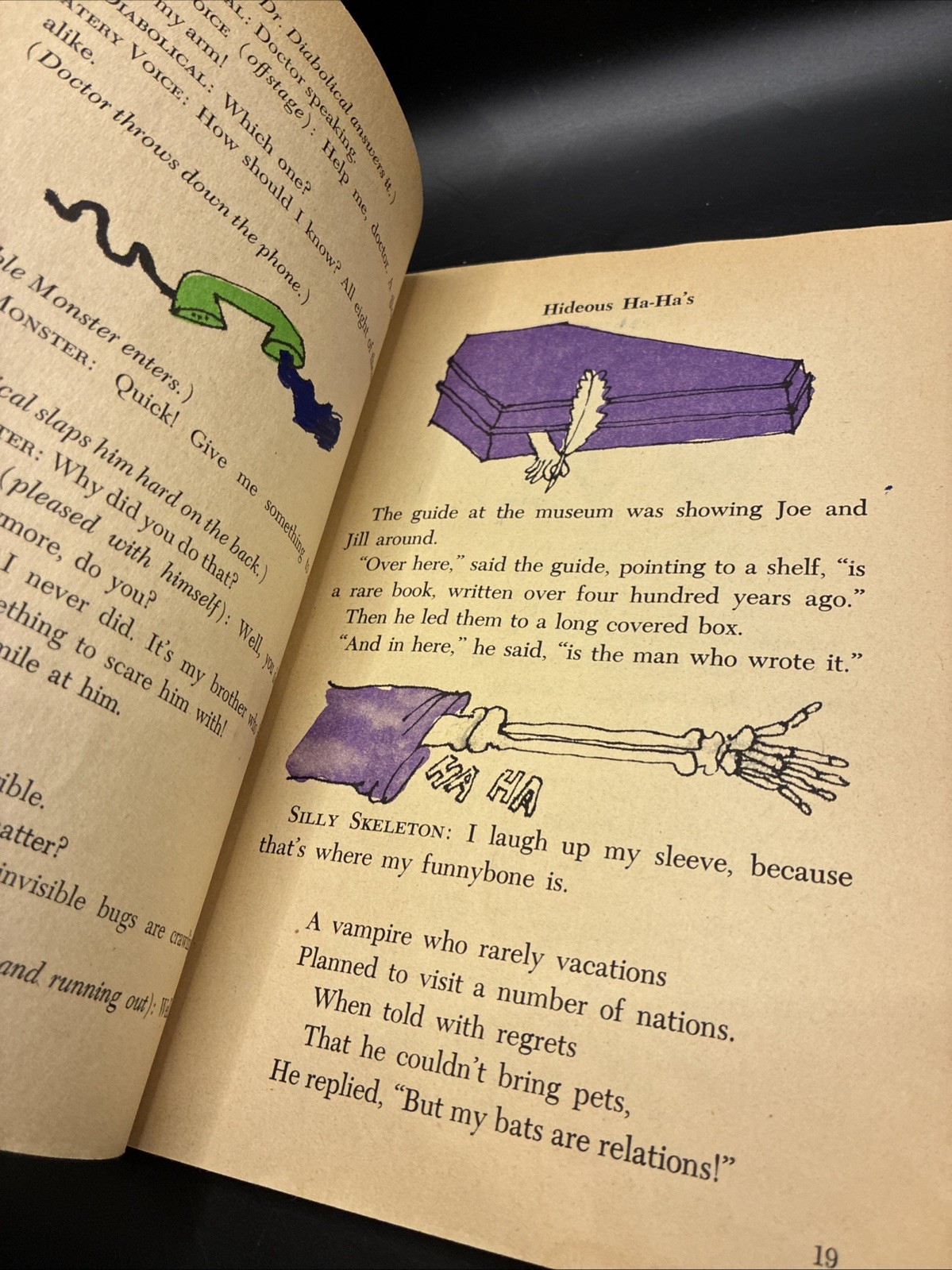 Ghostly Fun by Ann McGovern Scholastic Book Services 1970 1st Printing Spooky