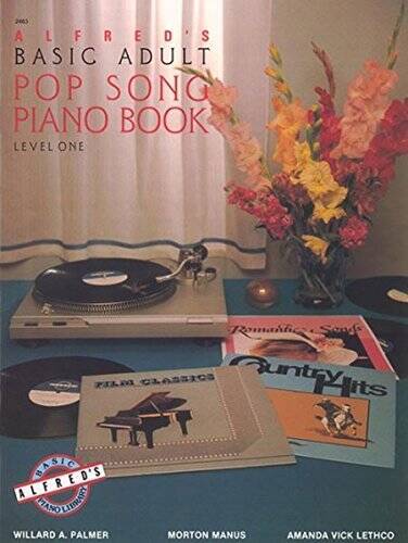 Alfred’s Basic Adult Pop Song Piano Book, Level 1 (2463) – Paperback – GOOD
