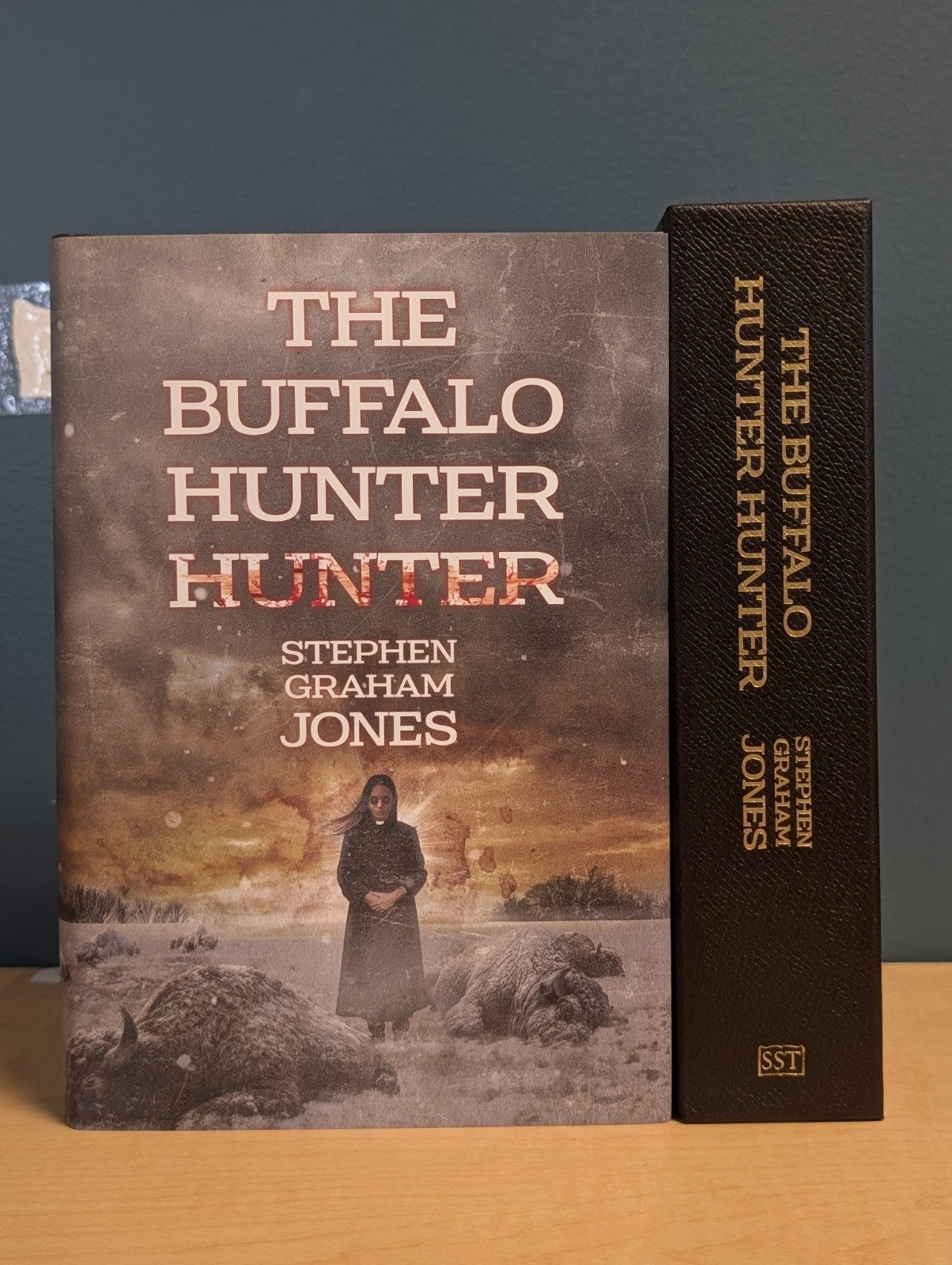 🏹Stephen Graham Jones BUFFALO HUNTER HUNTER Signed Numbered SST Limited Ed