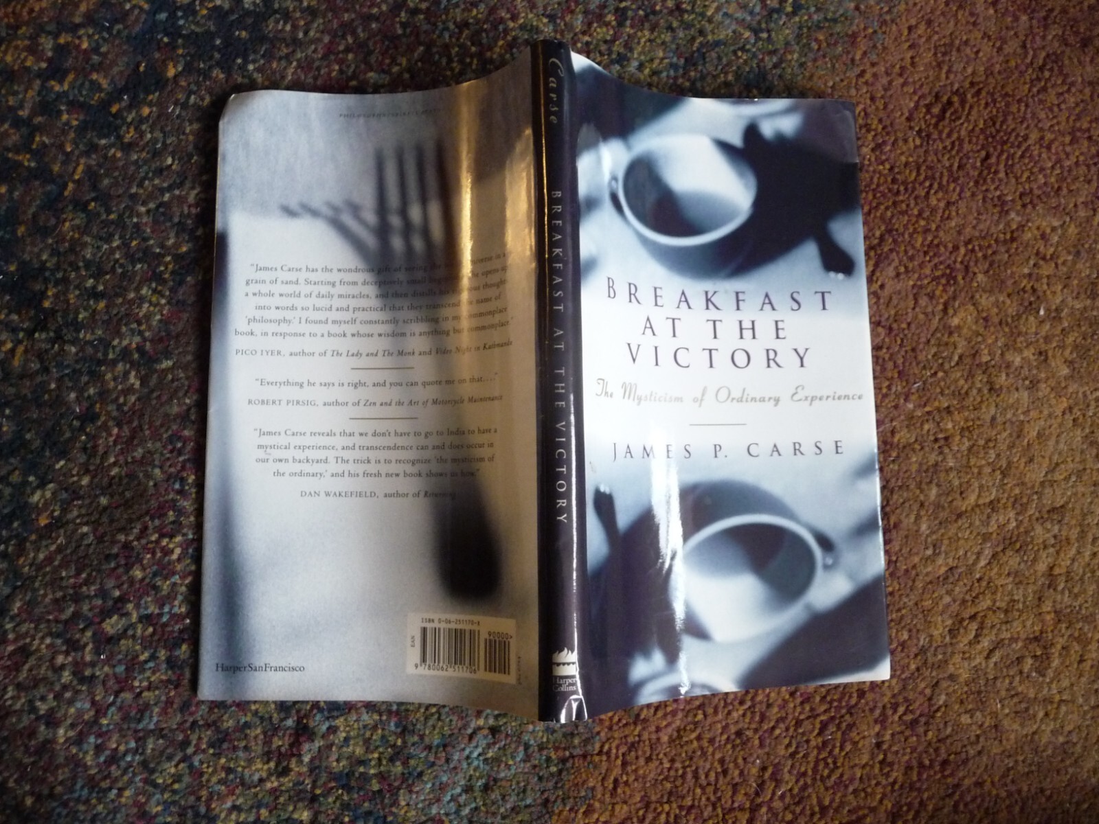 1994 BREAKFAST AT THE VICTORY Advance Uncorrected Galley / ARC James P Carse