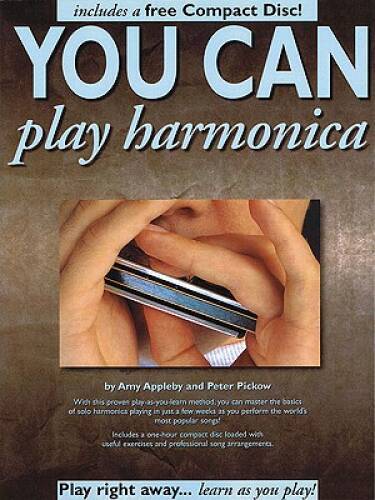 You Can Play Harmonica – Paperback By Amy Appleby – GOOD