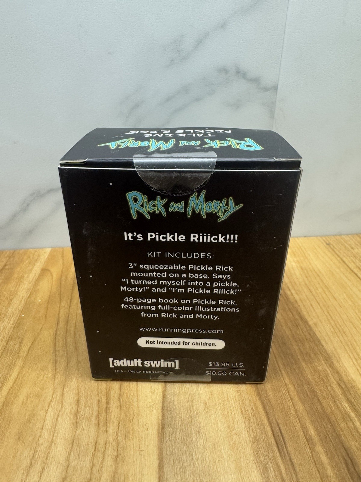 Rick and Morty Talking “Pickle Rick” by Robb Pearlman RP MINIS NIB 2019