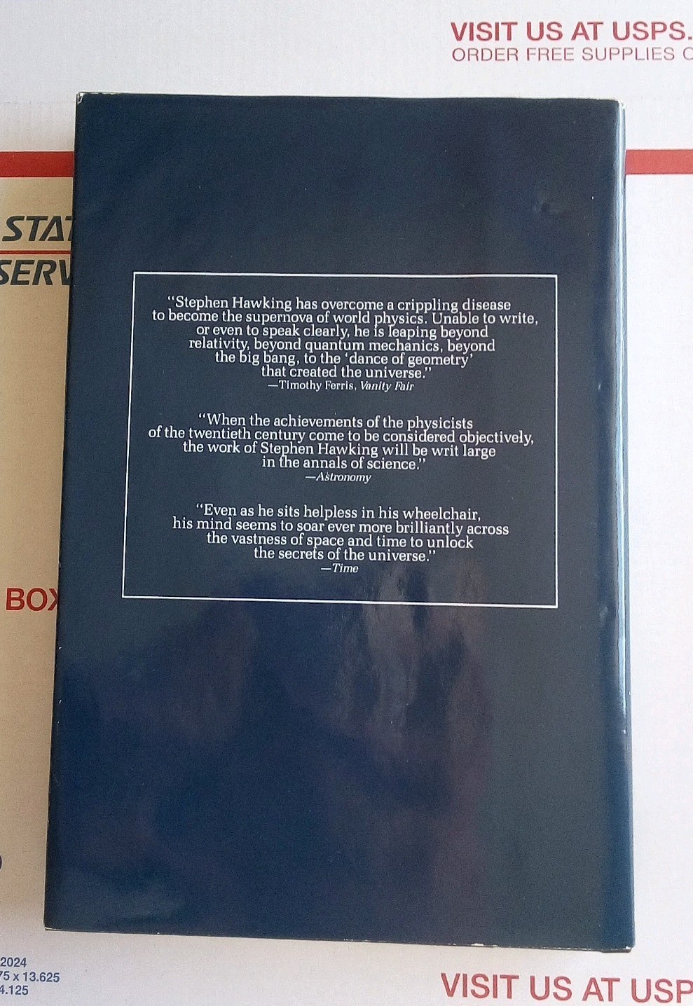 A Brief History Of Time by Stephen Hawking RARE HC First Edition, 1st Printing