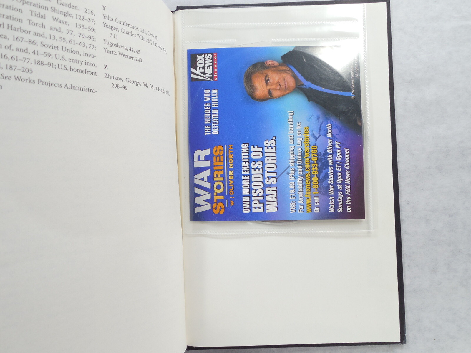 War Stories III: The Heroes that Defeated Hitler by Oliver North, 2005, Signed