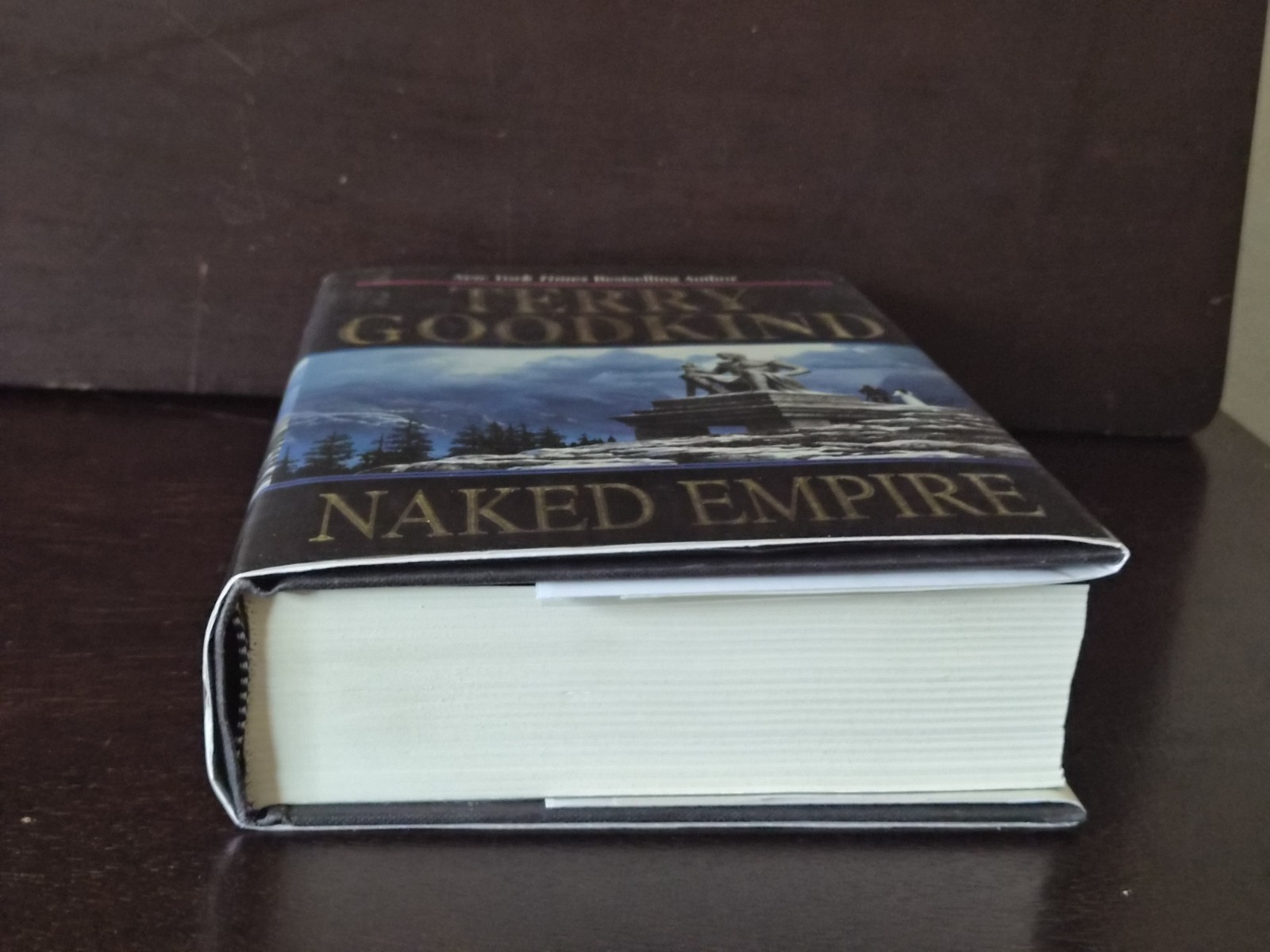 Terry Goodkind Naked Empire 1st/1st 2003 Tor HCDJ Brodart Mylar LN Fantasy