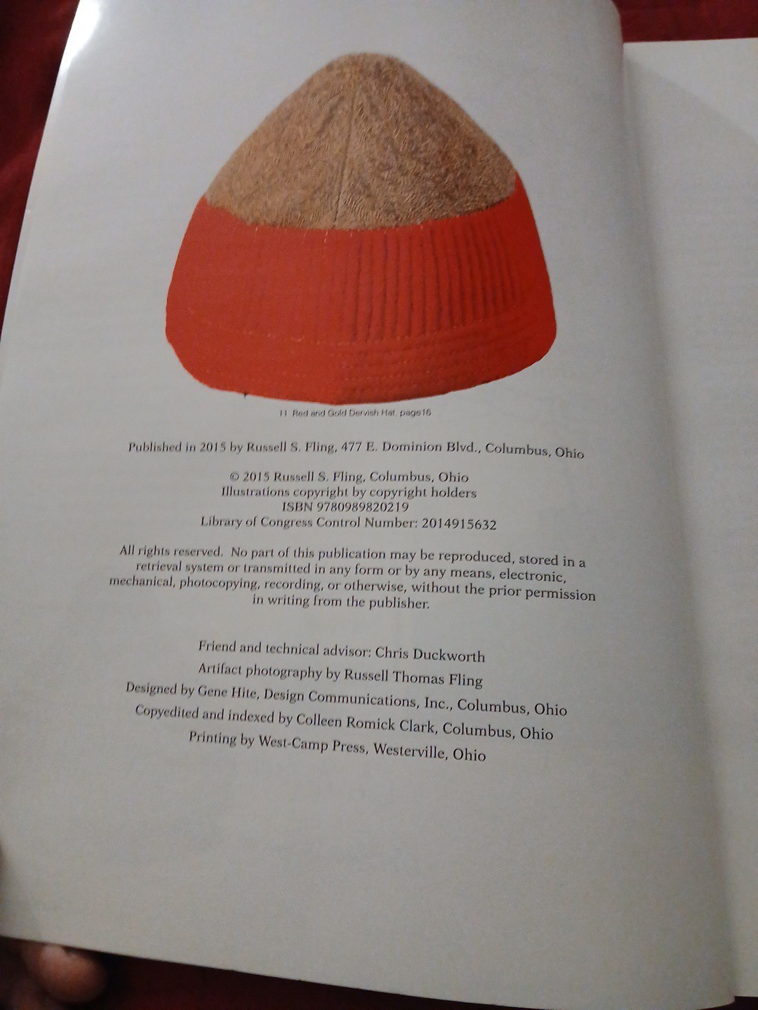 Hats On The Silk Road Russel S Fling Paperback 2015 Rare 158 Total Pages SIGNED