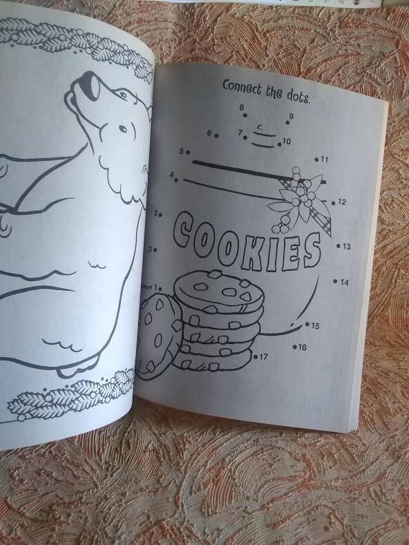 Kids Giant 160 Pages Holiday Coloring Activity Book Games