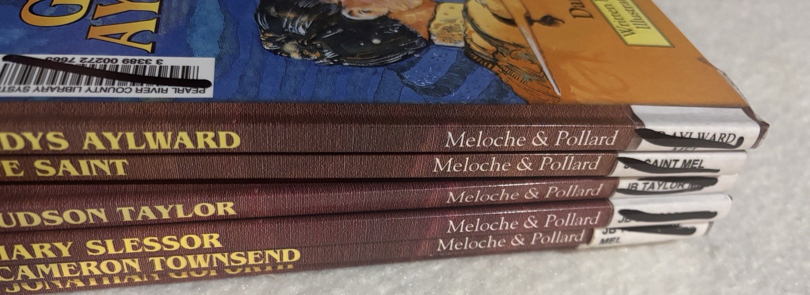 Heroes For Young Readers Lot Of 7 Books Moloche / Pollard YWAM Publishers HC