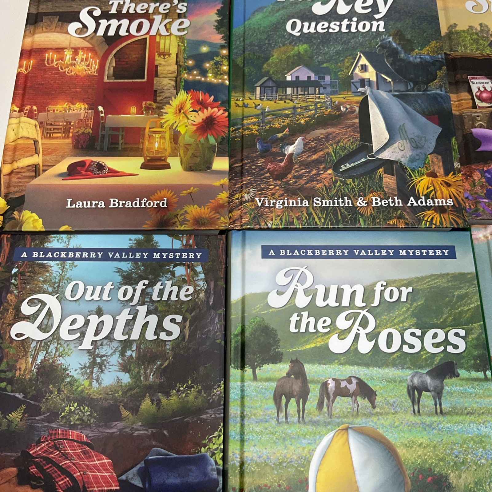 Blackberry Valley Mystery Lot of 12 Hardcover Books Guidepost 1-12 Christian NEW