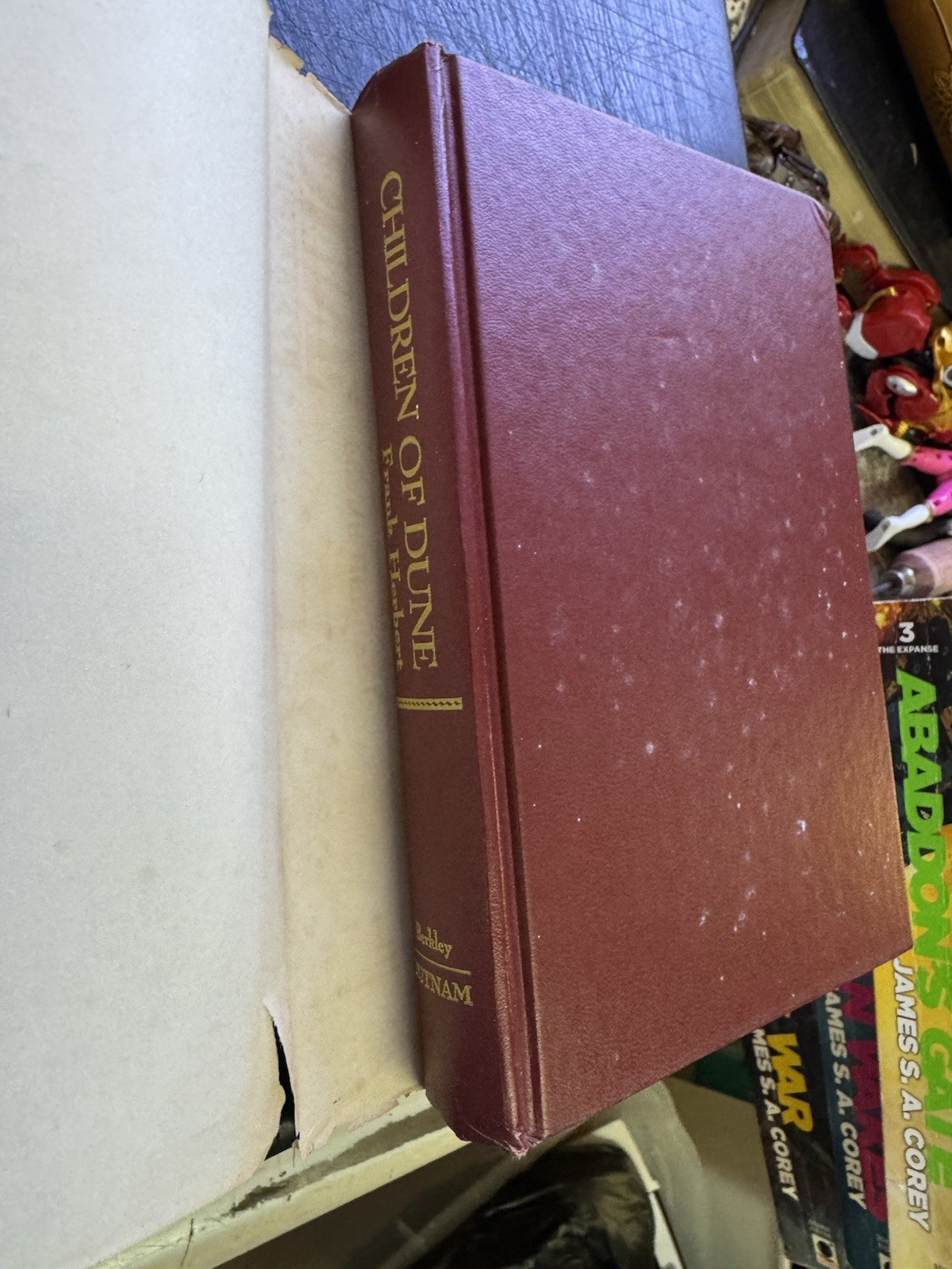 Frank Herbert Dune Trilogy Book Lot Messiah Children Of Dune Hardcover BCE