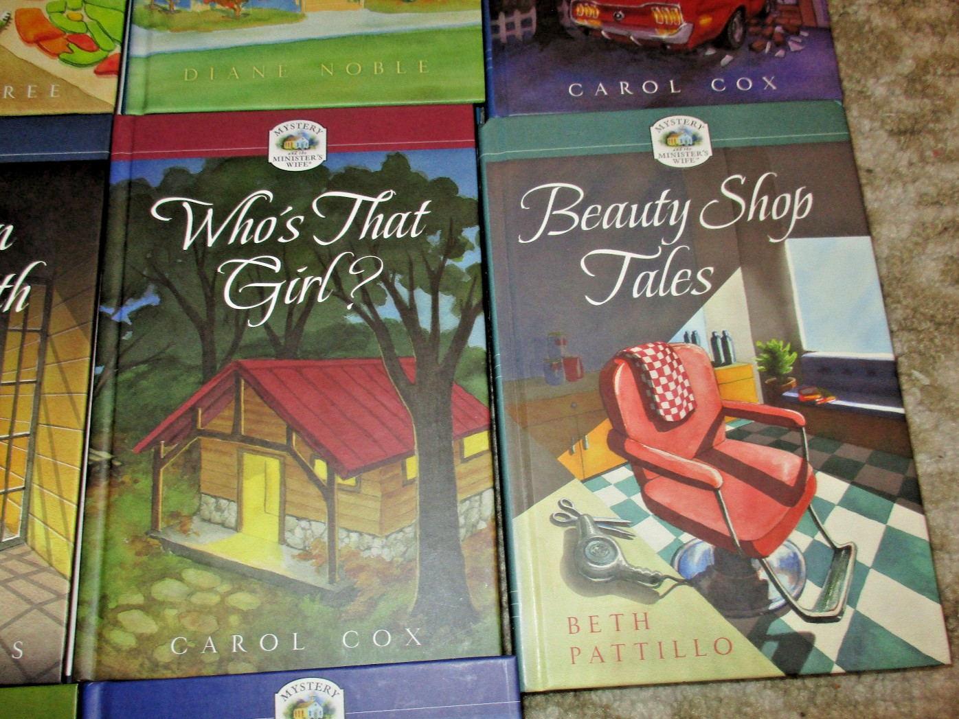 Guideposts Mystery and the Minister’s Wife HC Books Lot of 10