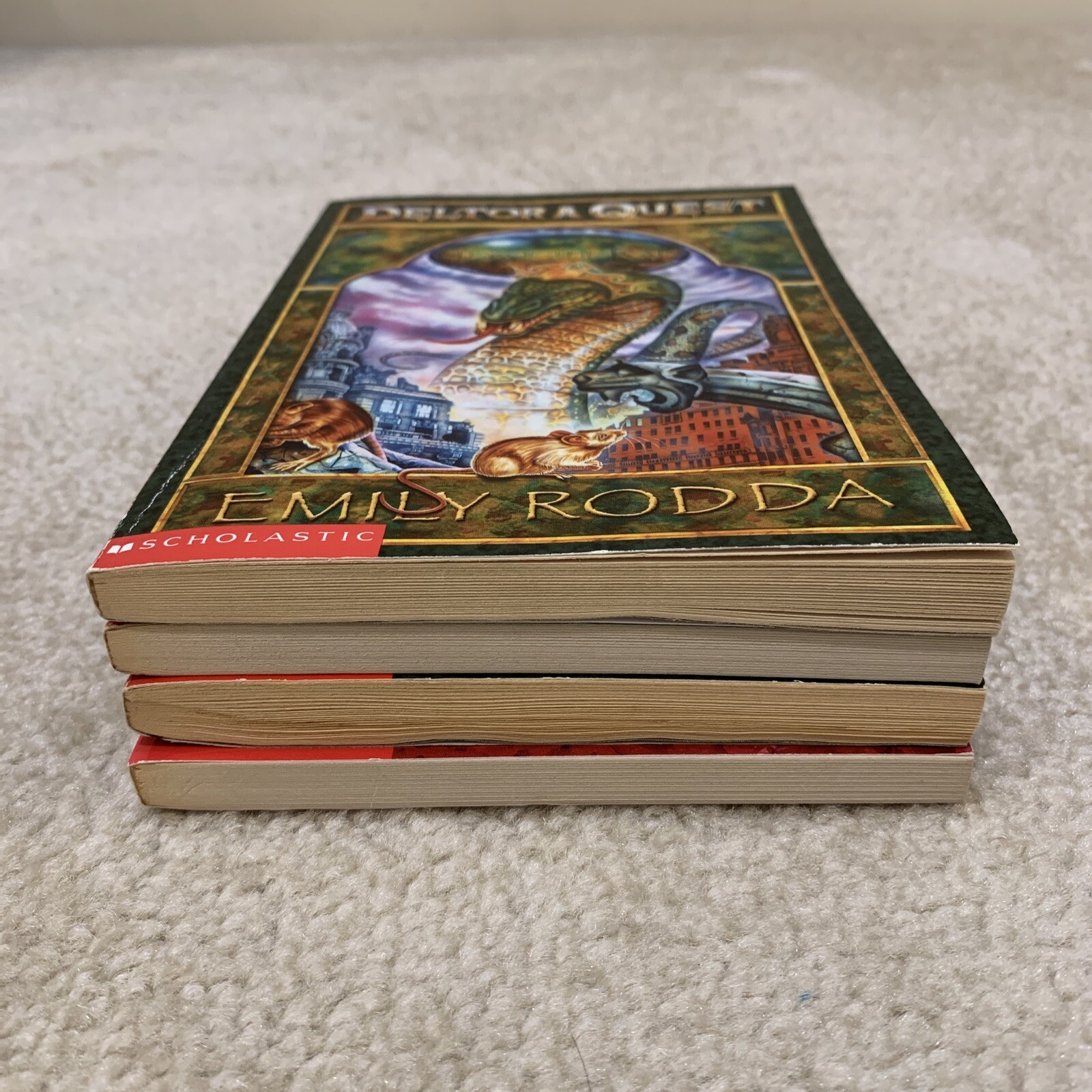 Deltora Quest Shadowlands Lot of 4 Paperback Books 1 2 3 8 Emily Rodda