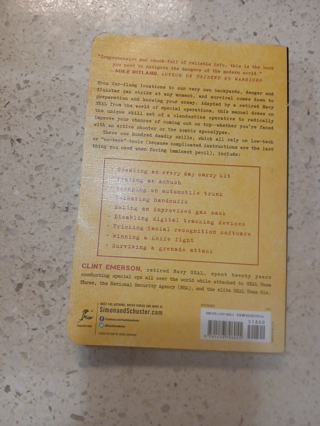 100 Deadly Skills: The SEAL Operative’s Guide to Eluding Pursuers, Evading C…