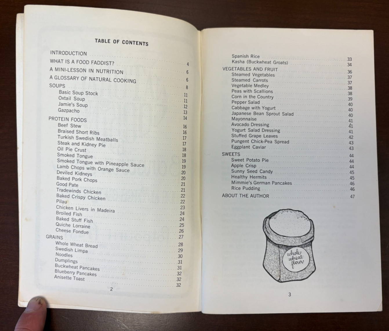 F Natural Cooking Recipes Cookbook by Barbara Farr 1971 Potpourri Press Classic