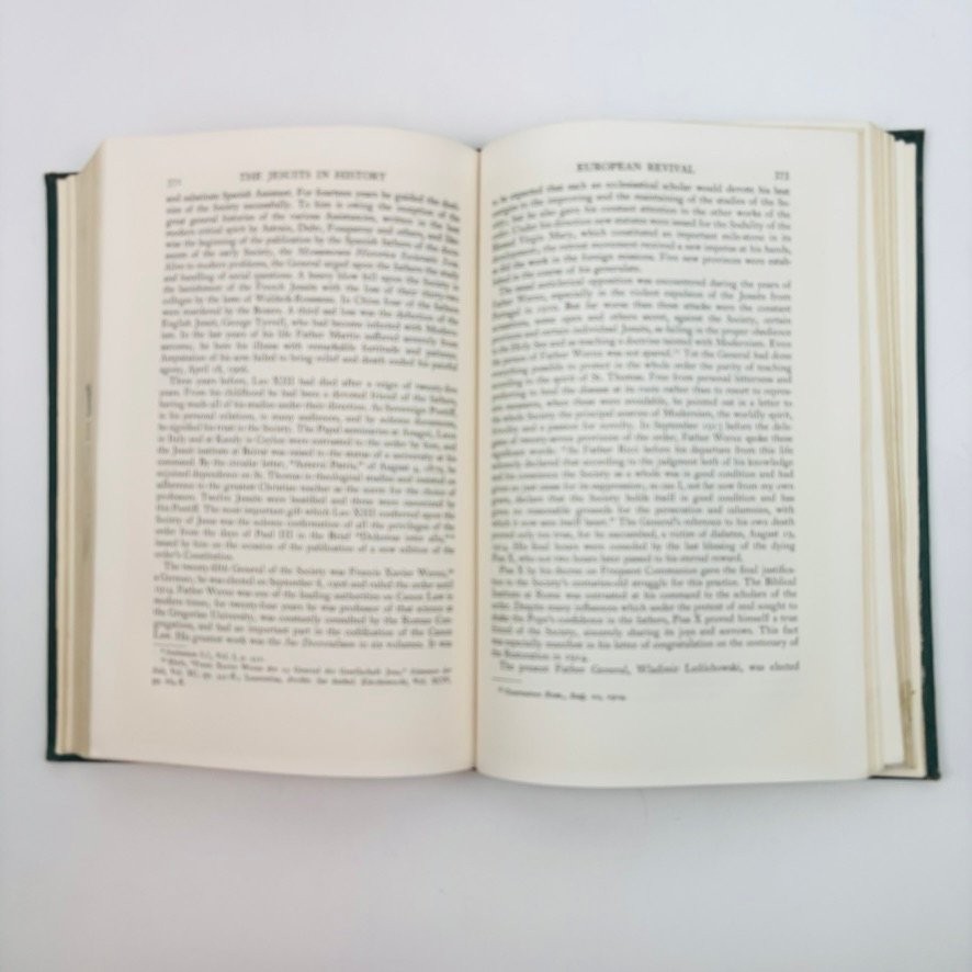 The Jesuits in History 1941 Martin P Harney First Edition Hardcover Ex-Library