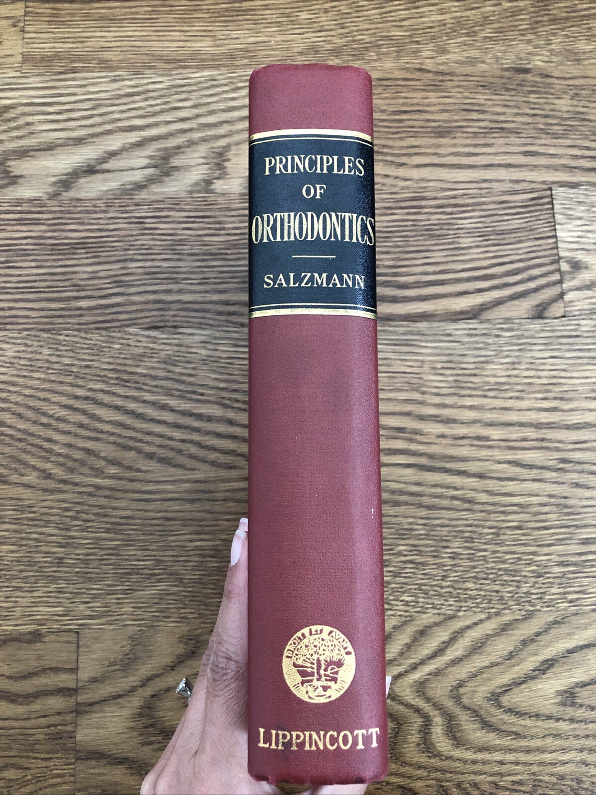 Principles of Orthodontics Salzmann DDS 1943 Illustrated Charts Dentistry HC