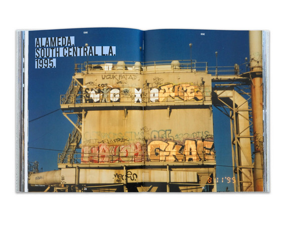 GKAE graffiti book LOS ANGELES MSK AWR Signed by GKAE street art SABER REVOK mta
