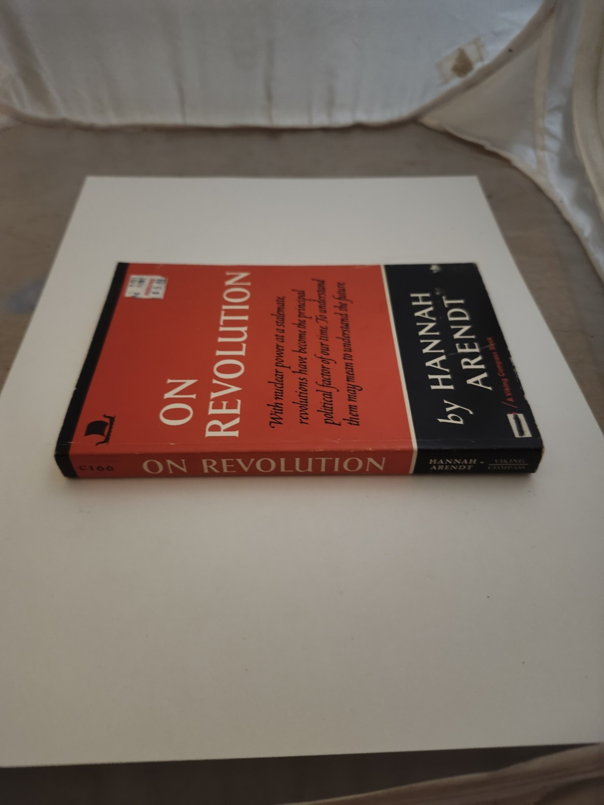 On Revolution – Hannah Arendt – 1965 – Trade Paperback