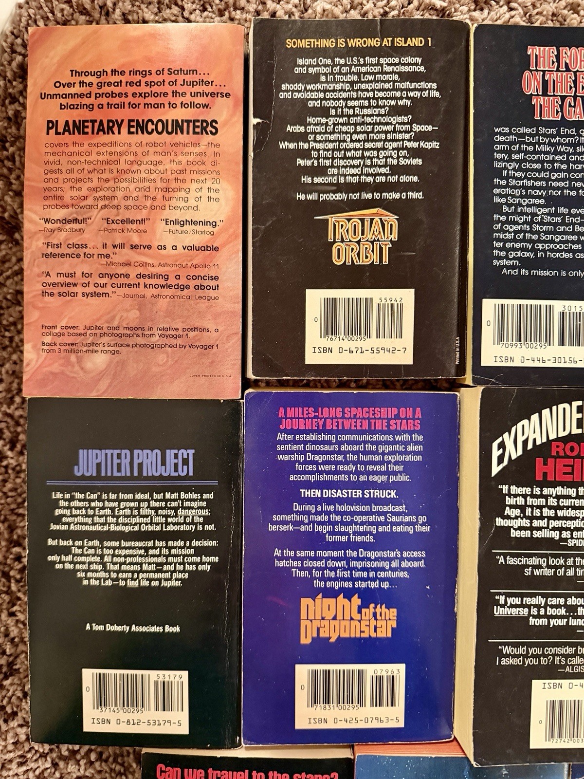 Lot of 14 Vintage Sci Fi Fantasy Space Alien Paperback Books 70’s-90’s