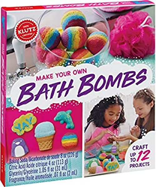 Make Your Own Bath Bombs Hardcover Editors of Klutz
