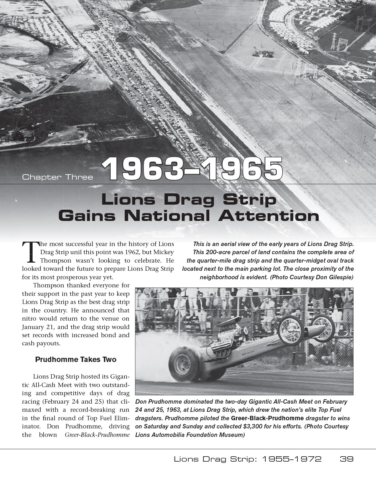Lions Drag Strip: 1955-1972 Lou Hart