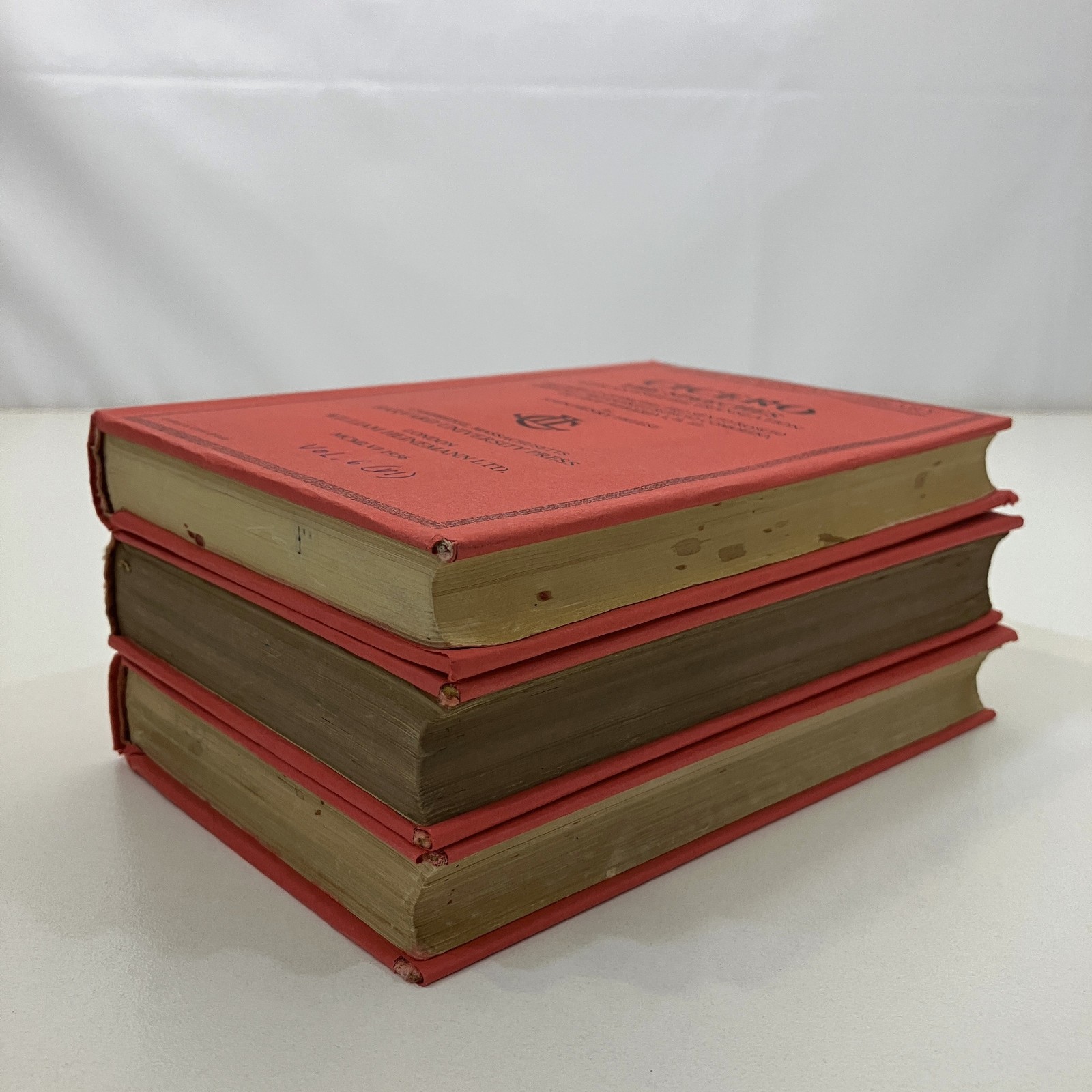 3 Cicero Loeb Classical Library Misc Vols HCDJ Book Lot Speeches Senectute