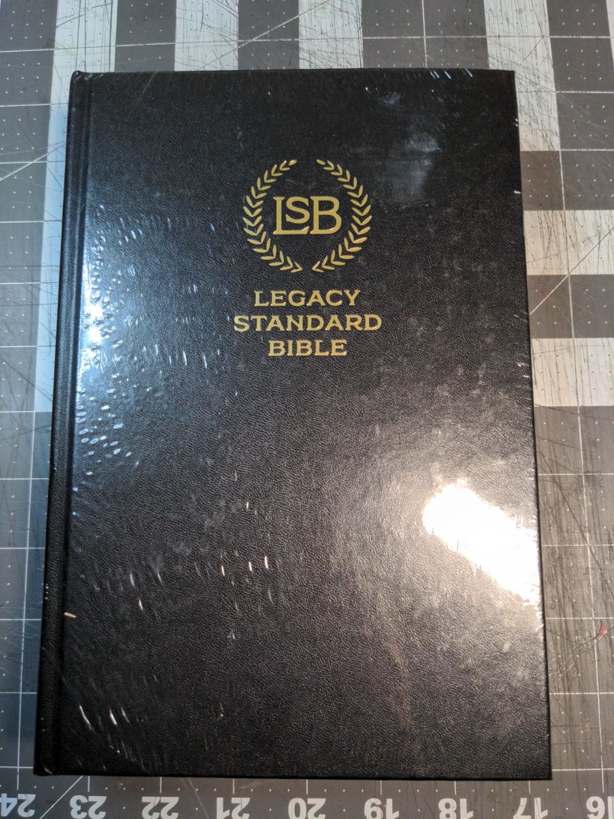 Legacy Standard Bible, Single Column Text Only Edition – Black Hardcover